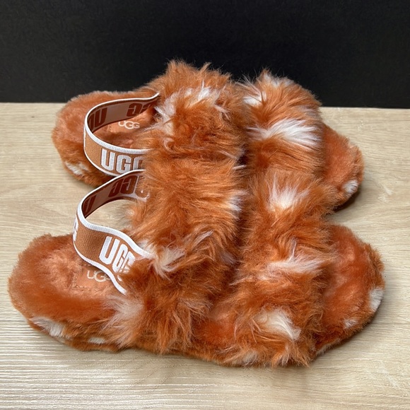 UGG Oh Yeah spots slippers, womens size 6 - Picture 4 of 8